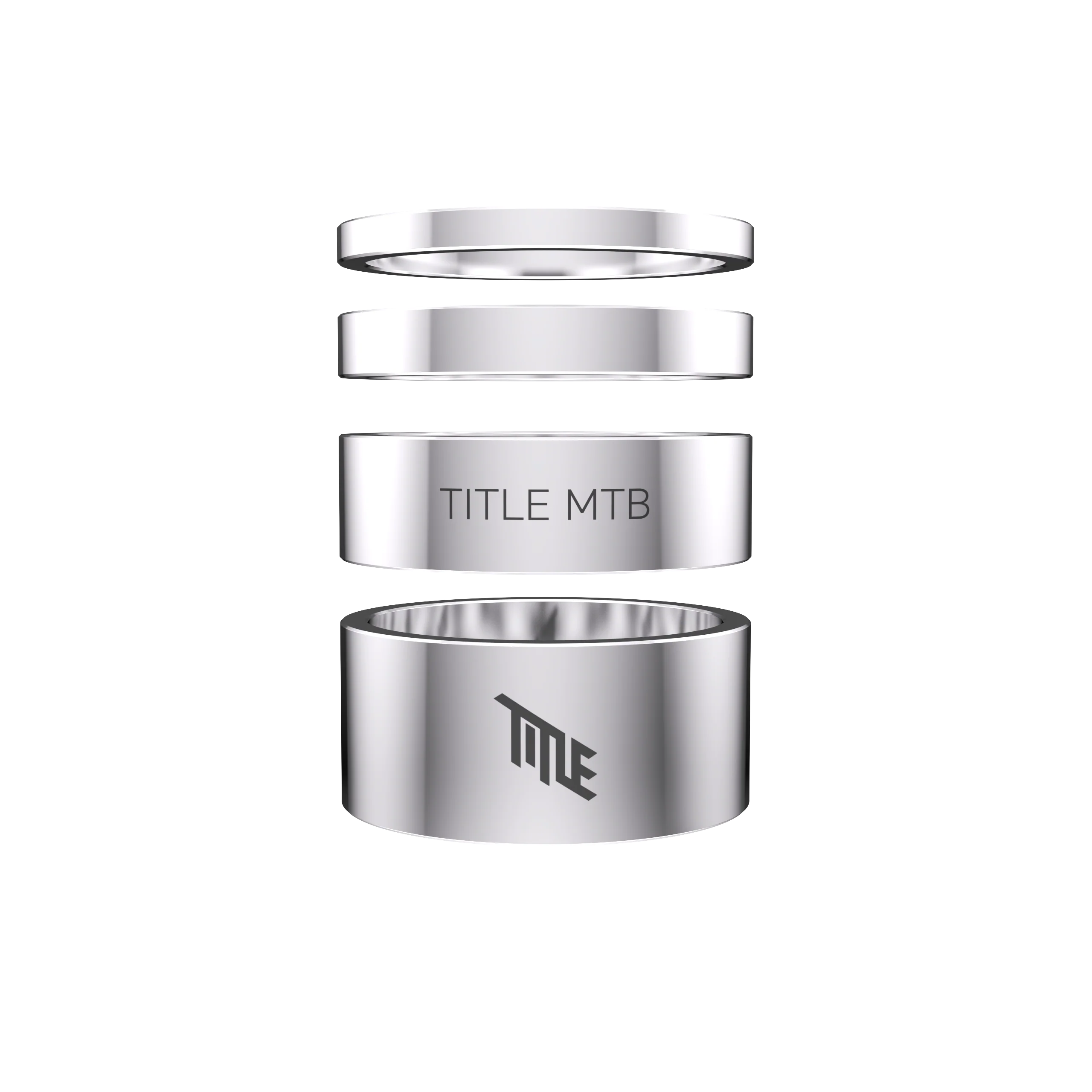 Title Alloy Headset Spacer Kit - Image 2